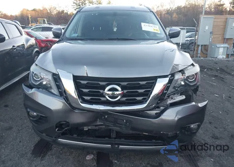 2017 Nissan Pathfinder Sv из США, поврежденный, VIN 5N1DR2MM8HC689193